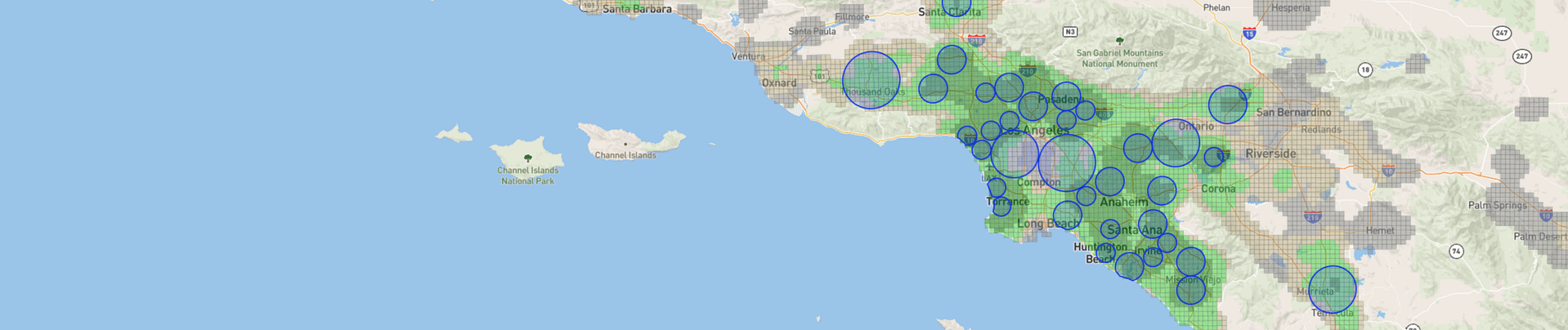 Available iCode Locations in the LA Area